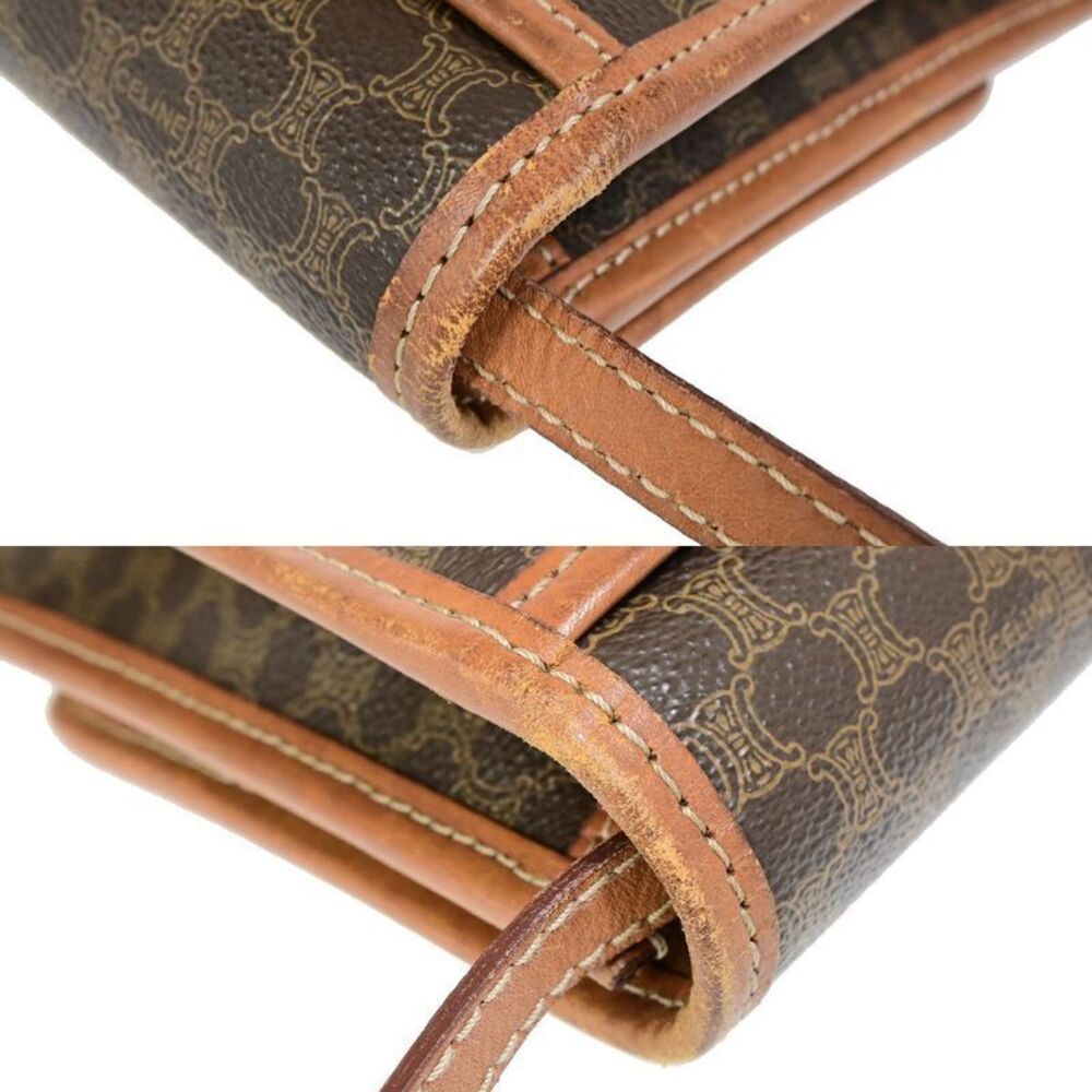 Celine Shoulder Bag Macadam Pattern 2way Clutch B… - image 8